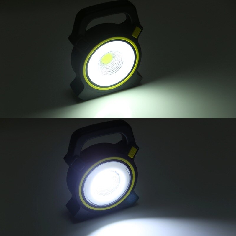 Lanterna Solara Camping 13x4x17cm Incarcare USB LED Portabila - imagine principala