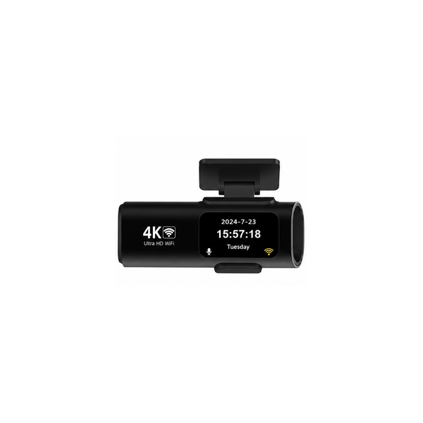 Camera Auto Duala 4K WiFi 1080P Viziune Nocturna Monitorizare Parcare Negru - detaliu produs