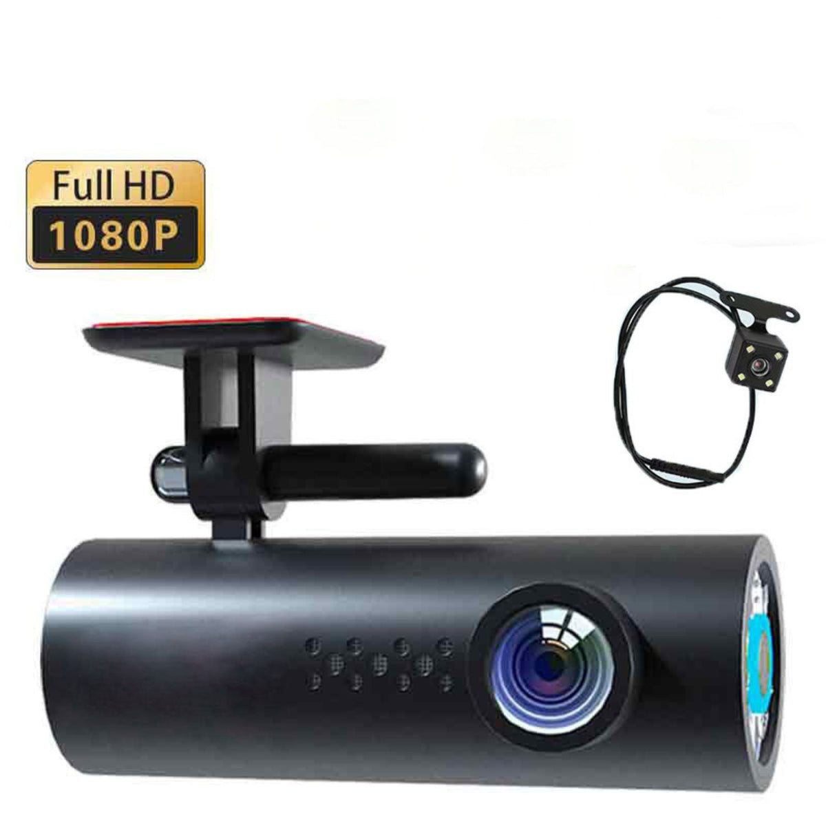 Camera auto DVR HD cu WiFi si conectare la telefon, vedere nocturna si inregistrare in bucla
