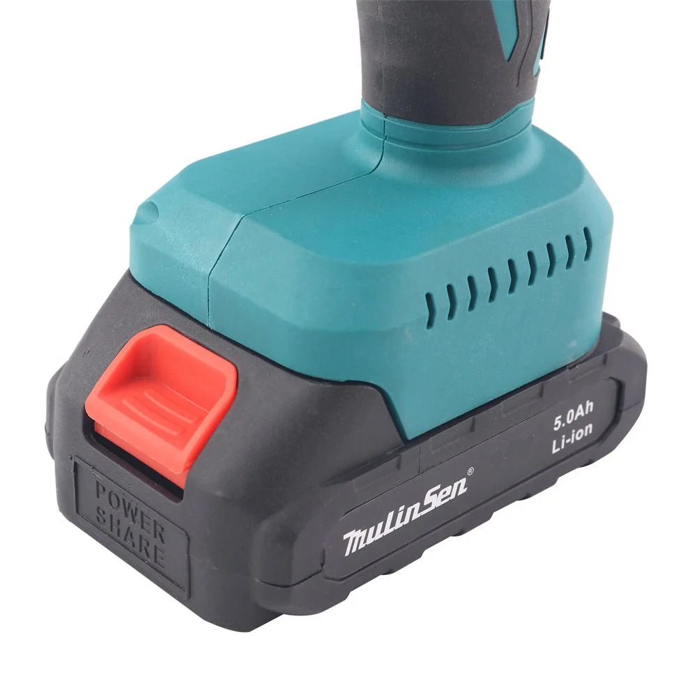 RESIGILAT - Set foarfeca gradina si mini drujba, 2 acumulatori 48V, cu brat 2.13m telescopic