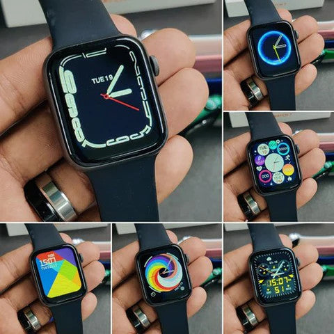 RESIGILAT - Ceas Smart I7 Promax, apeluri/sms/social media, monitorizare, somn, ritm cardiac, muzica, rezistent la apa,etc