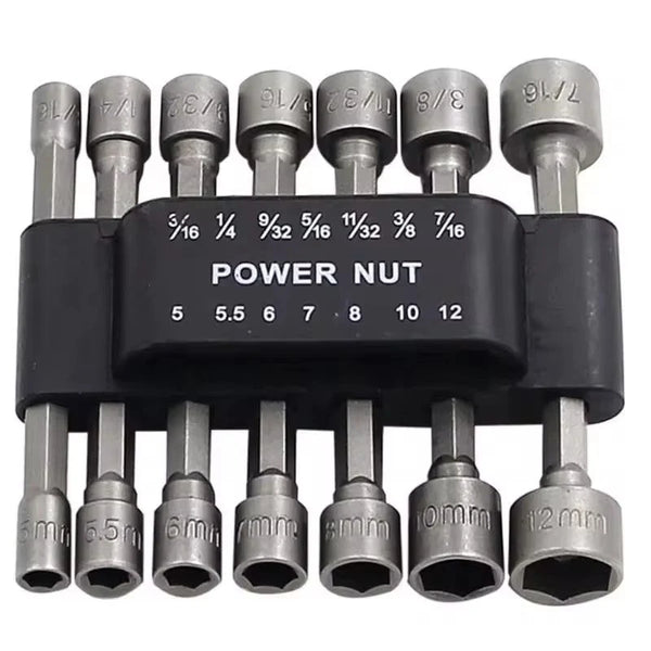 Set Profesional 14 Biti Tubulari Hexagonali pentru Surubelnite Electrice si Pneumatice - detaliu produs