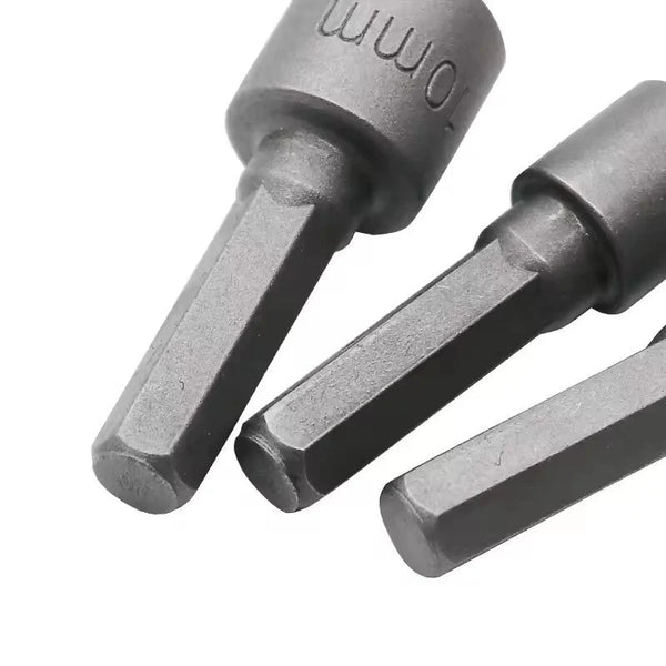 Set Profesional 14 Biti Tubulari Hexagonali pentru Surubelnite Electrice si Pneumatice - detaliu produs