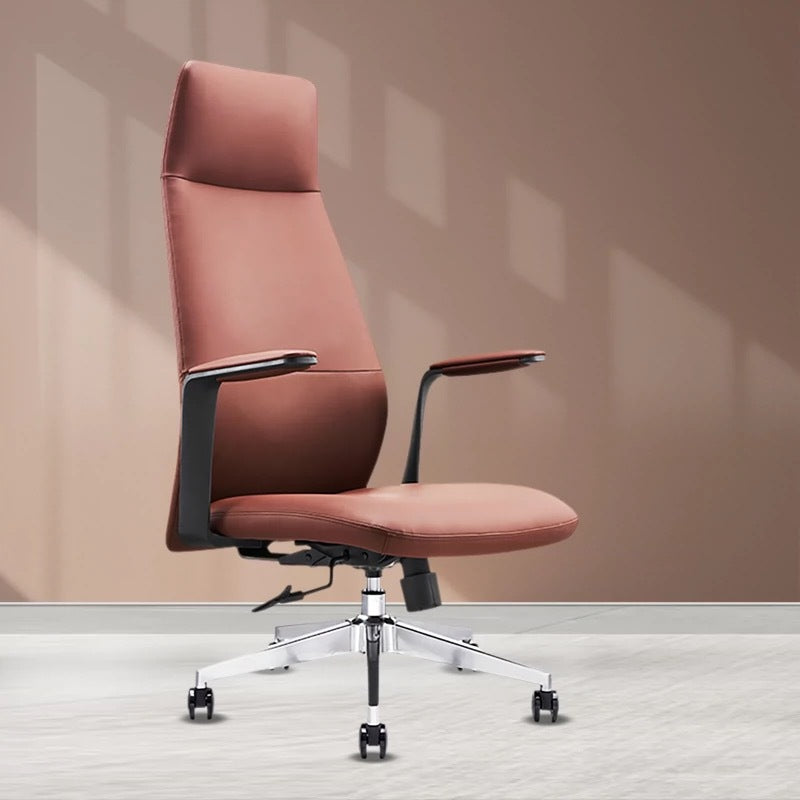 Scaun Ergonomic Birou Suport Lombar Inaltime Reglabila Negru - imagine principala
