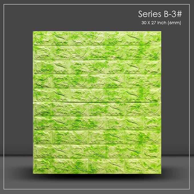 Tapet 3D Caramida Autoadeziv PE Foam 70x77cm Decoratiune Perete DIY - detaliu produs