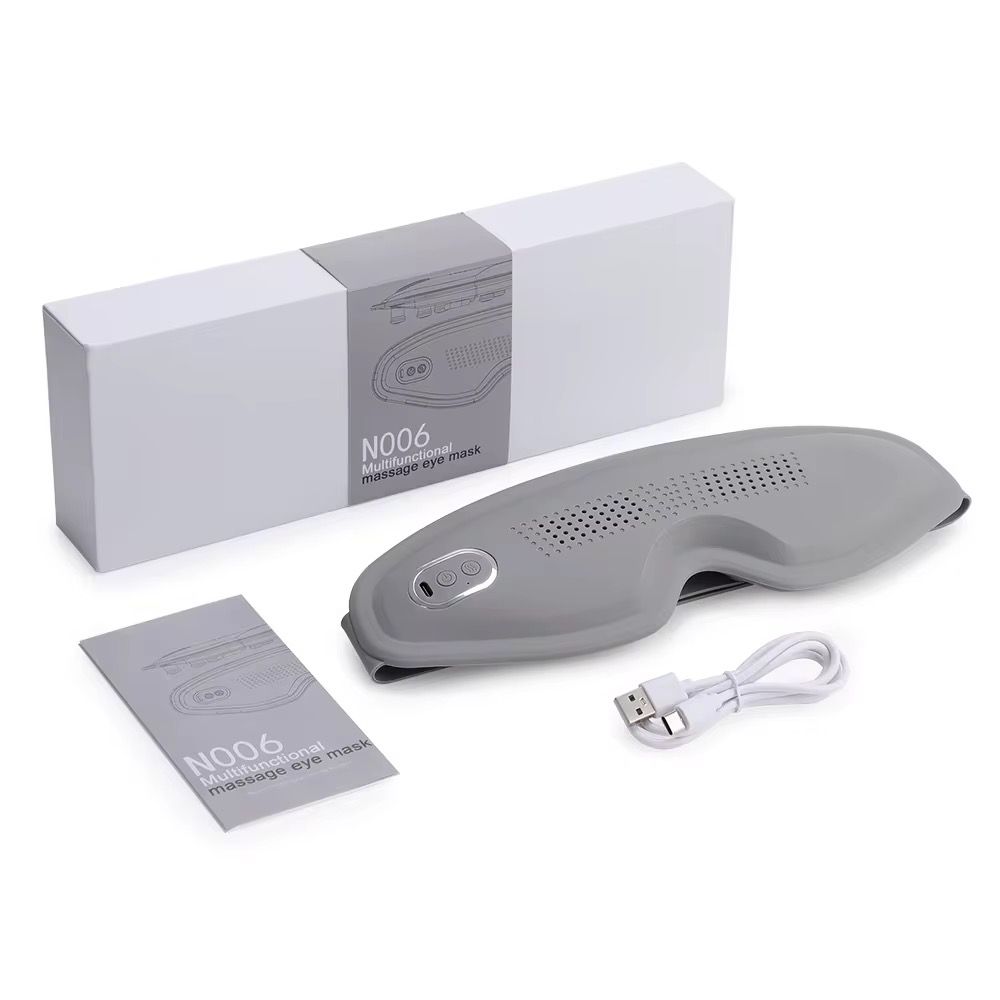 Masca inteligenta pentru ochi, cu compresa calda, EMS, microcurent si Bluetooth, reincarcabila