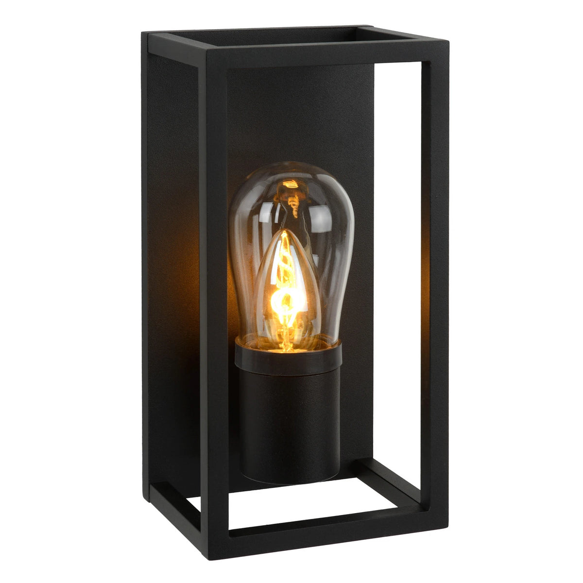 Lampa Perete Baie Carlyn Design Modern Negru IP54 Aluminiu - detaliu produs