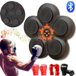 Aparat inteligent de box pentru antrenare reflexe, sincronizare Bluetooth, difuzor stereo, Negru