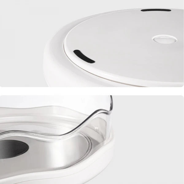 Organizator Rotativ 360° pentru Bucatarie si Baie 27cm Alb cu Compartimente - detaliu produs