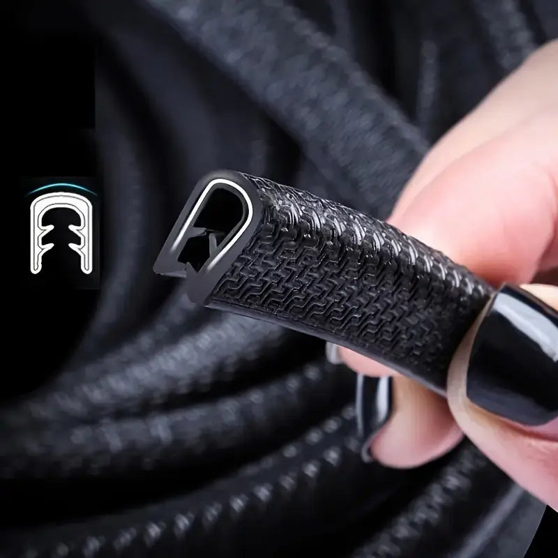 Banda (cheder) de protectie auto pentru usi, 5 m