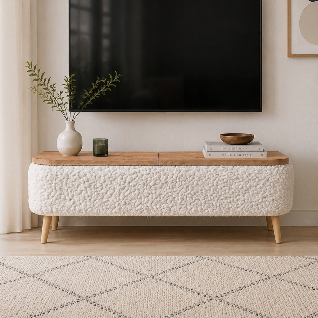 Tv Stand Sarven - Pine - detaliu produs