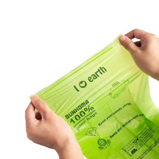 Set 120 pungi igienice biodegradabile pentru caini, pisici - poop bags