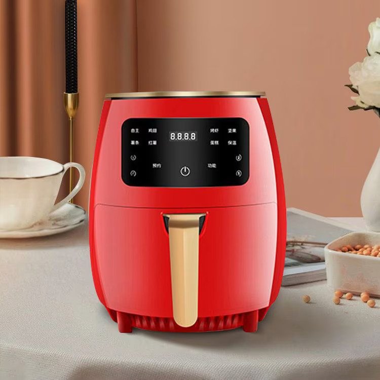 RESIGILAT - Friteuza cu aer cald, S-18 Air Fryer, 2400W, afisaj digital, LCD Touch control