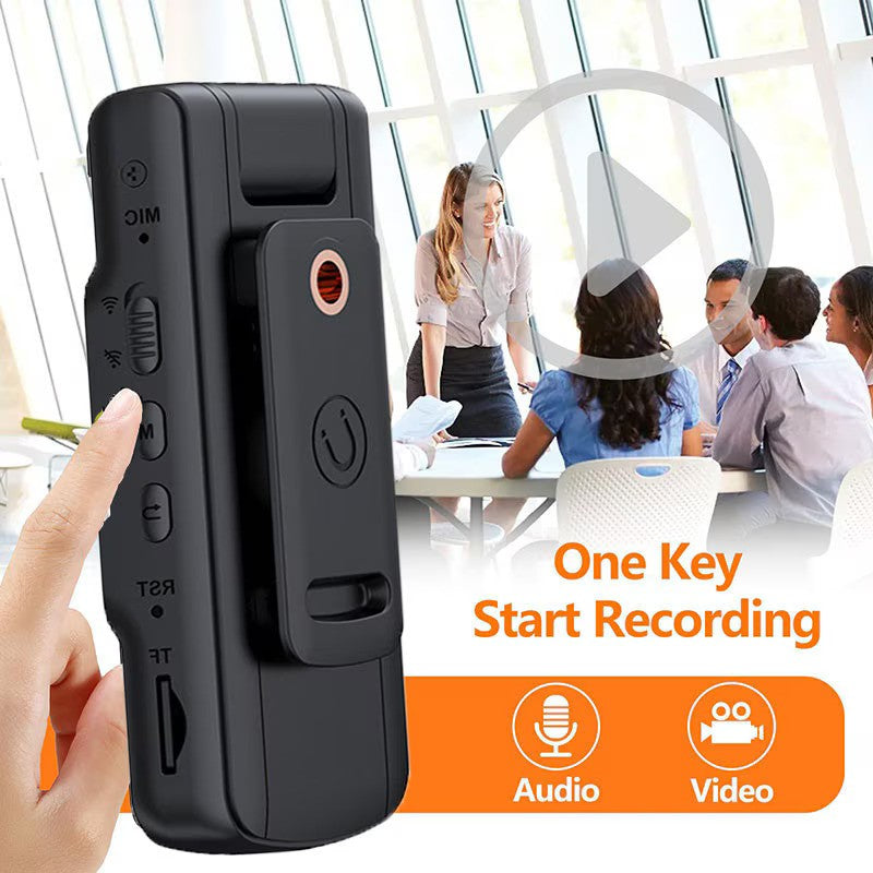 Camera corporala Cam HD cu lentila rotativa,WiFi, Vedere Nocturna IR si Autonomie 7 Ore