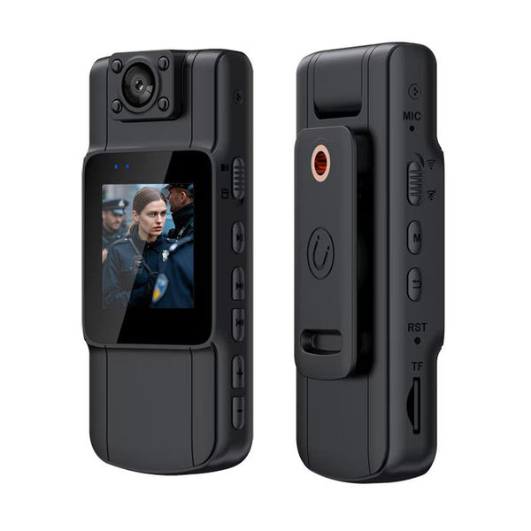 Camera corporala Cam HD cu lentila rotativa,WiFi, Vedere Nocturna IR si Autonomie 7 Ore