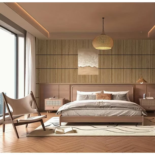 Tapet decorativ autoadeziv, aspect lemn vertical, 30x60cm, model 3D modern, pentru perete interior