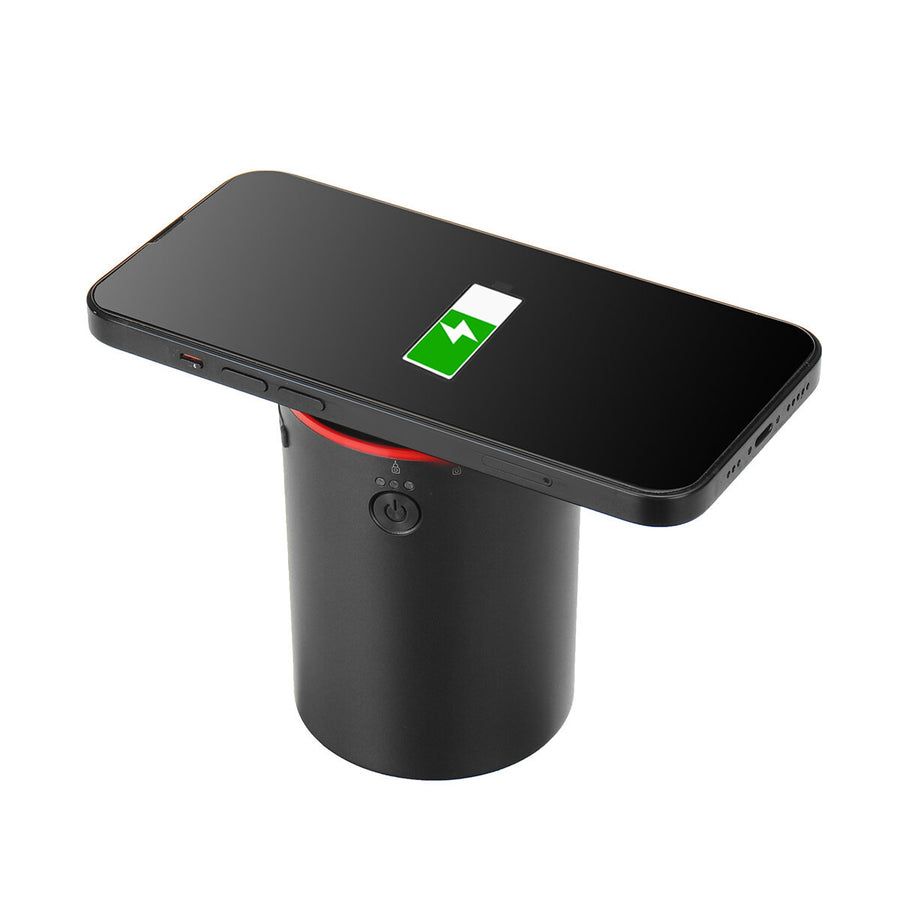 Kit multifunctional auto 4 in 1, compresor aer, aspirator, spalator auto si incarcator wireless
