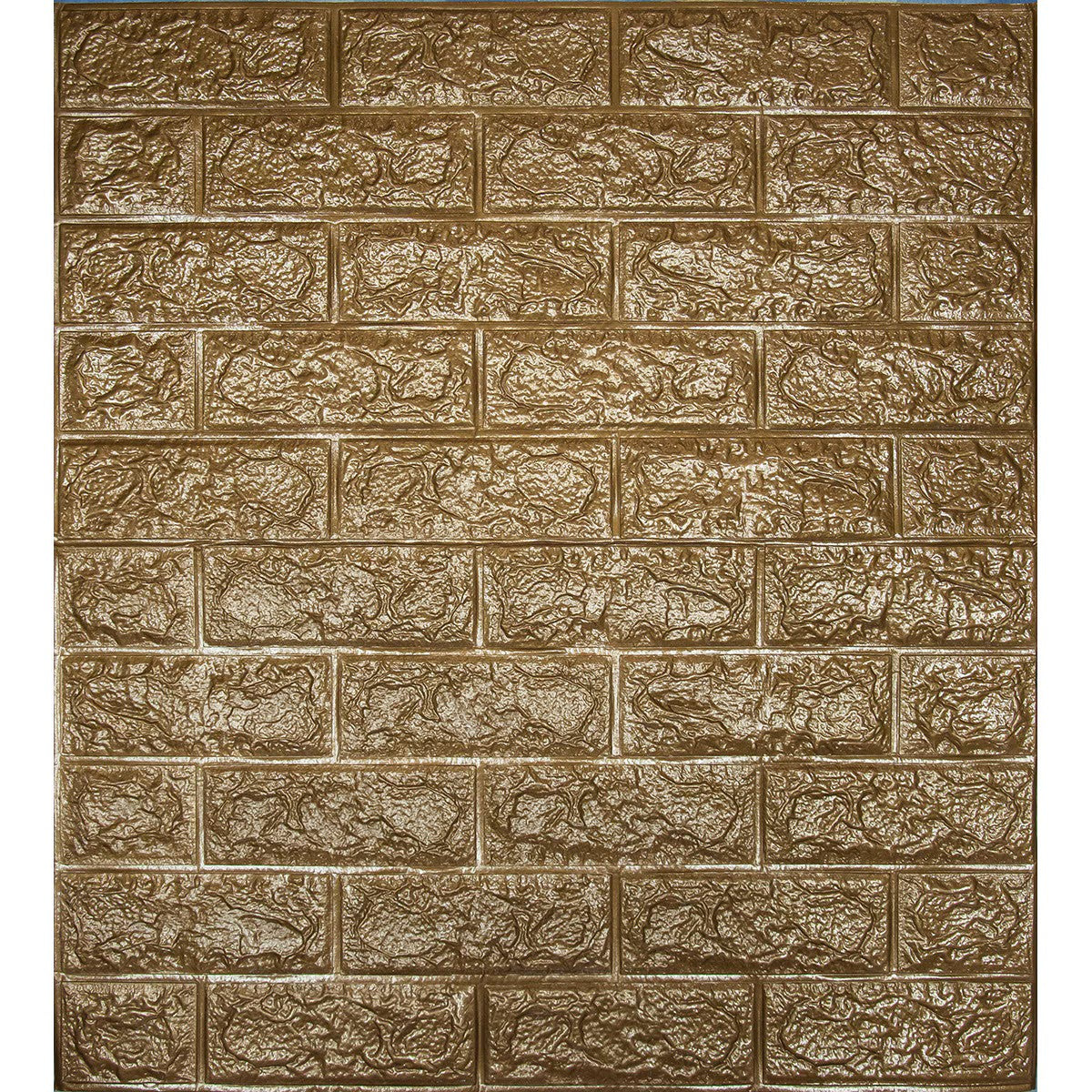 Panou Decorativ 3D Autoadeziv Maro Lucios Spuma Polietilena 70cm x 77cm 6mm - imagine principala