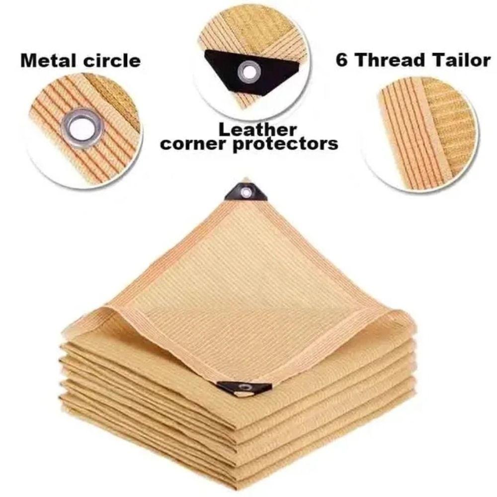 Plasa umbrire, polietilena, protectie UV, bej, grad umbrire 85%