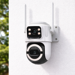 Camera supraveghere WiFi dual-lens 6MP cu vedere panoramica 360°