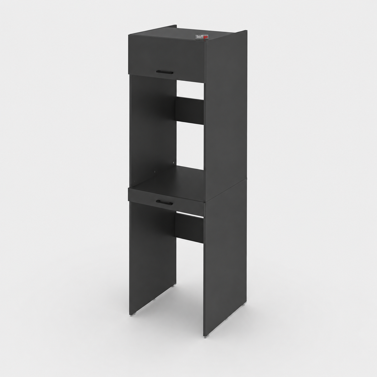 Dulap pentru masina de spalat si uscator, cu rafturi, 67 x 68,8 x 215,4 cm