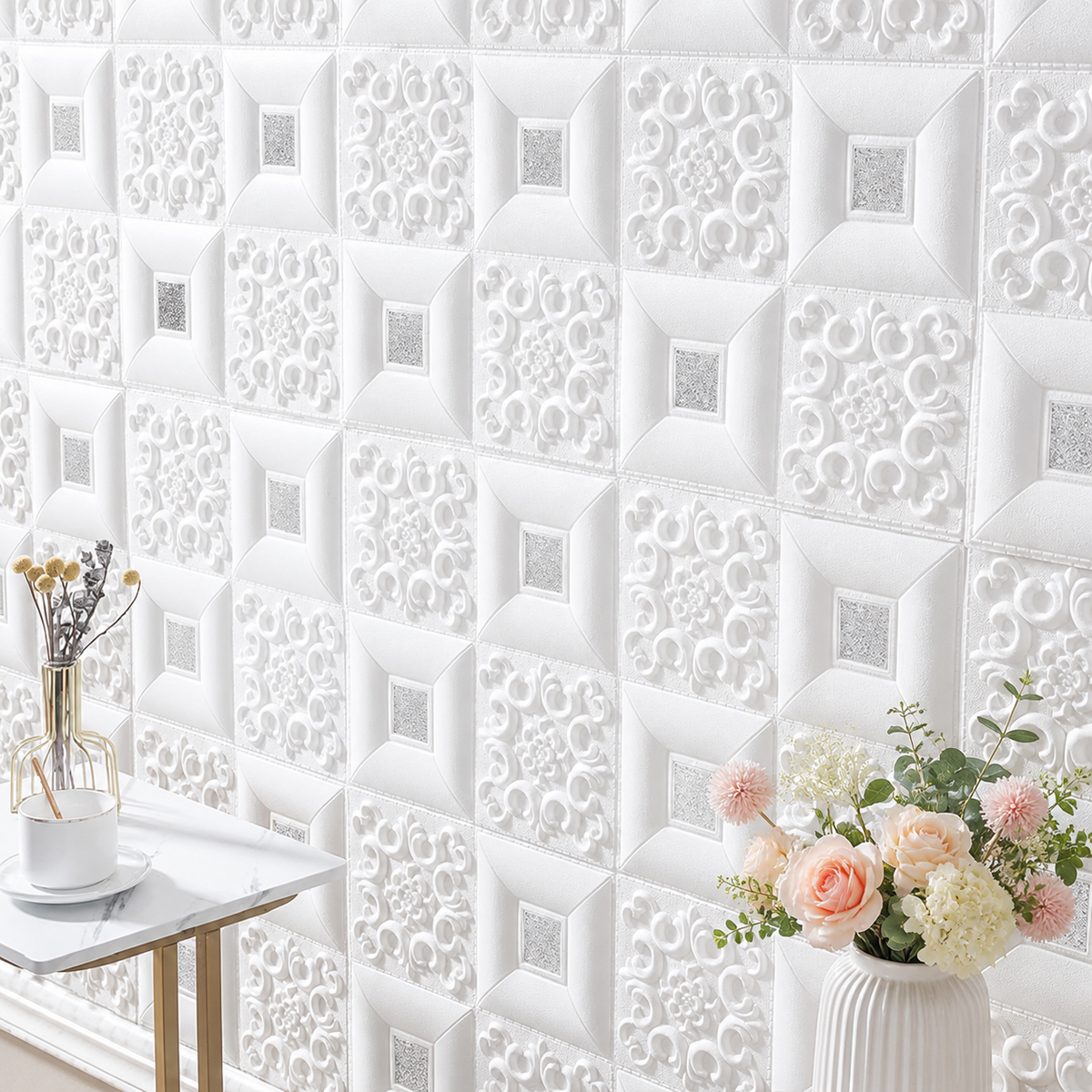 Tapet Decorativ Premium Autoadeziv Perete Salon Dormitor Bucatarie - detaliu produs