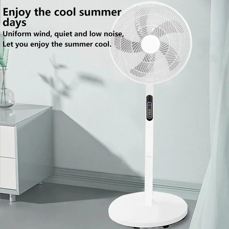 Ventilator digital cu telecomanda si timer 1120 mm, oscilatie 90°, afisaj LED, 16 inch