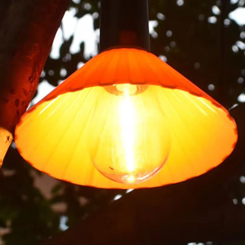 Lampa camping portabila, ghirlanda LED, rezistenta la apa, design bec oval, 5W