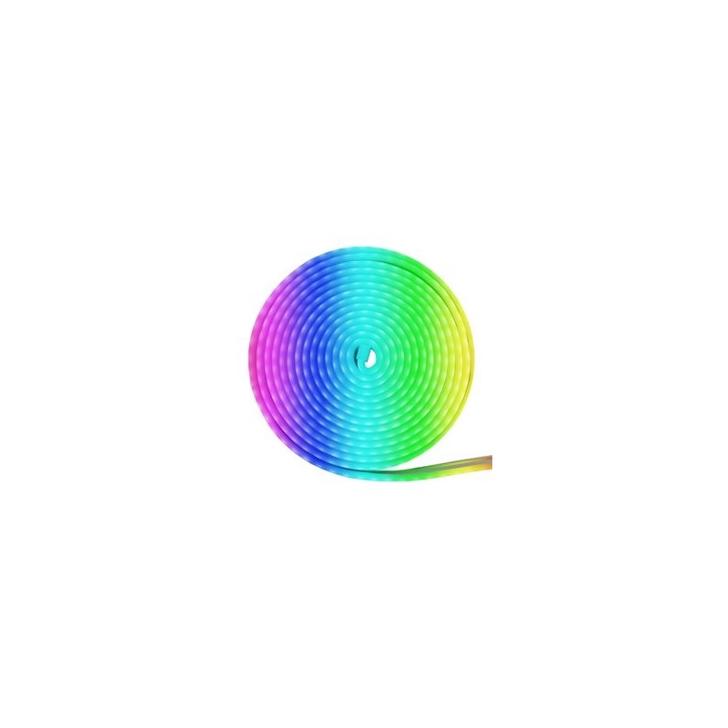 Furtun LED tip banda, SMD, exterior, flexibil, 10m, multicolor
