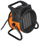 Aeroterma Electrica cu Rezistenta Ceramica, 220V, 3 trepte putere, flux aer 250 m³/h