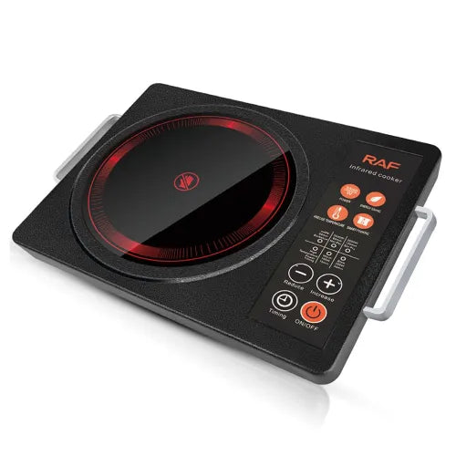 Plita Electrica cu Control Tactil, Plita de Gatit cu Incalzire Radianta Infrarosu, 3500W