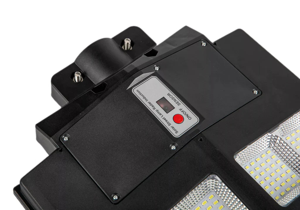 Lampa solara stradala 600W/800W/1000W, Telecomanda, suport metalic