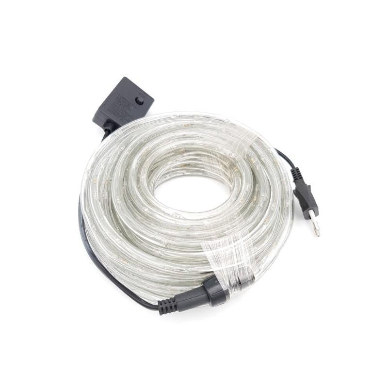 Instalatie tip furtun luminos cu LED, 20m, 480 LED, diverse culori