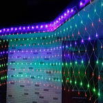 Instalatie tip plasa 1.5m X 1.5m, interconectabila, multicolora