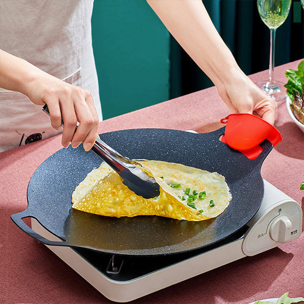 Plita rotunda coreeana pentru gratar 36 cm