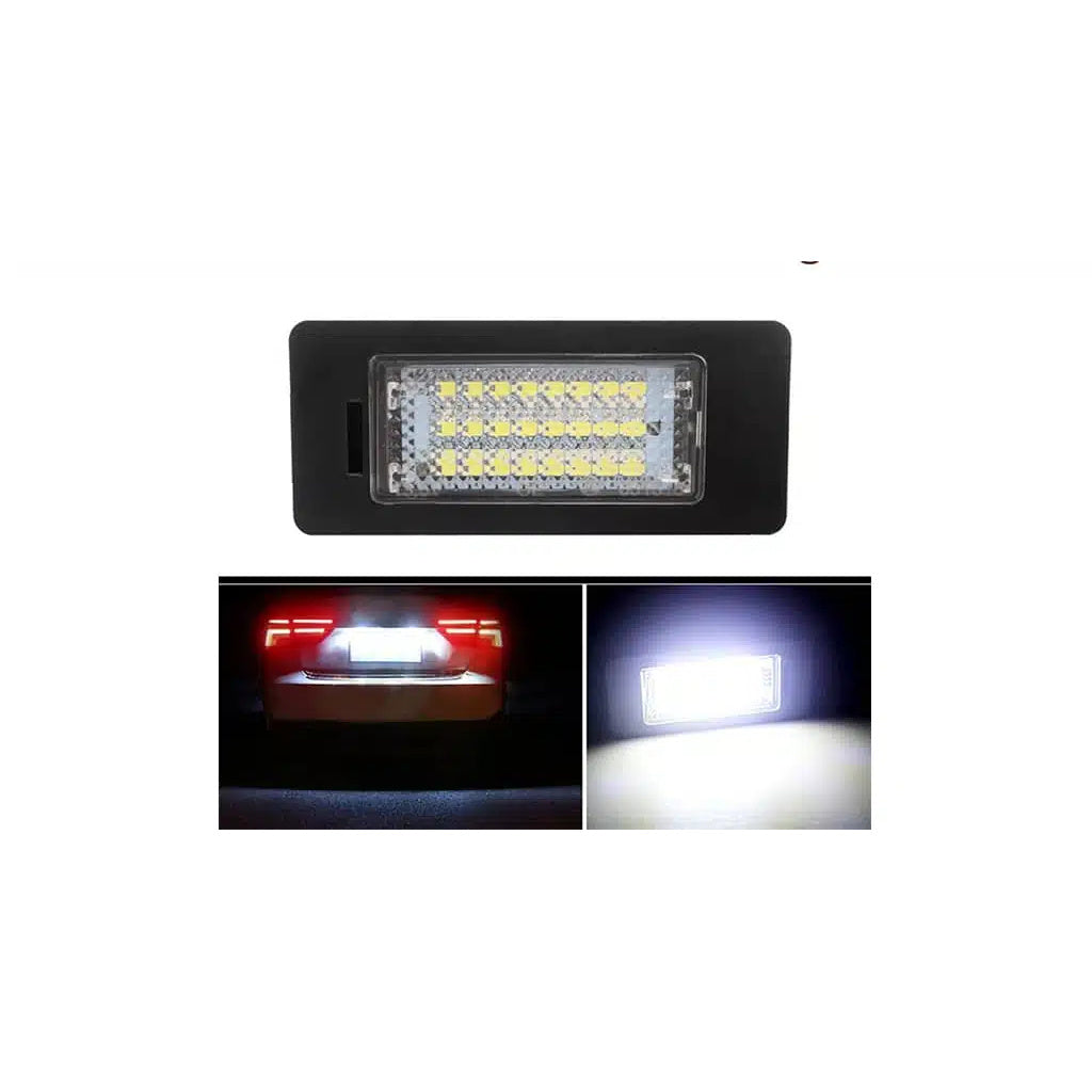 Set 2 Lampi Numar LED Canbus fara eroare BMW E39, E60, E61, E90, E91, E92, E93, E81, E82, X1/ E84, X5/E70, X6/E71