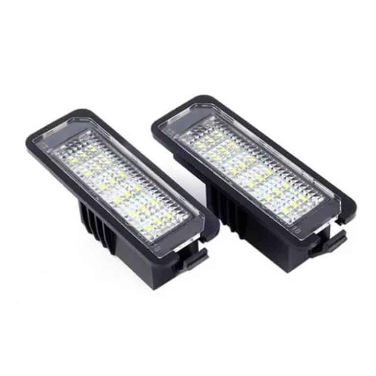 Set 2 lampi LED numar inmatriculare Volkswagen, Skoda, Seat, cod H02008