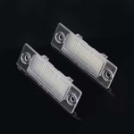 Set 2 lampi LED numar VW, 18 SMD, 6500K, Plug & Play, fara eroare, cod 0027