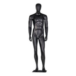 Manechin vitrina full body din fibra de sticla – model barbat sau femeie, cu cap tip ou si baza metalica