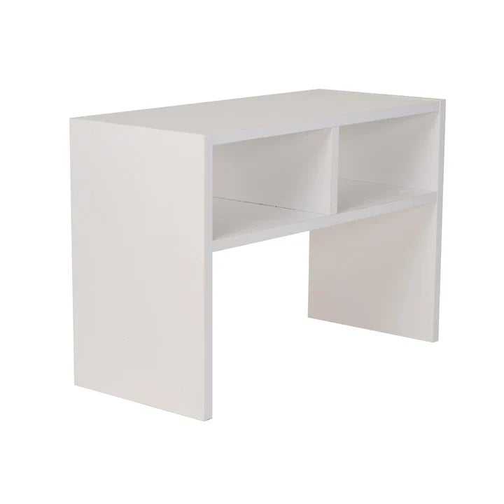 Măsuță multifuncțională din PAL 18 mm, stil scandinav, 44 x 30 cm, inalțime totală 64 cm