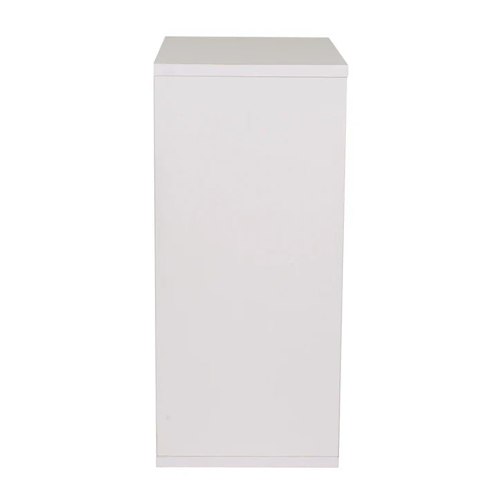 Măsuță multifuncțională din PAL 18 mm, stil scandinav, 44 x 30 cm, inalțime totală 64 cm
