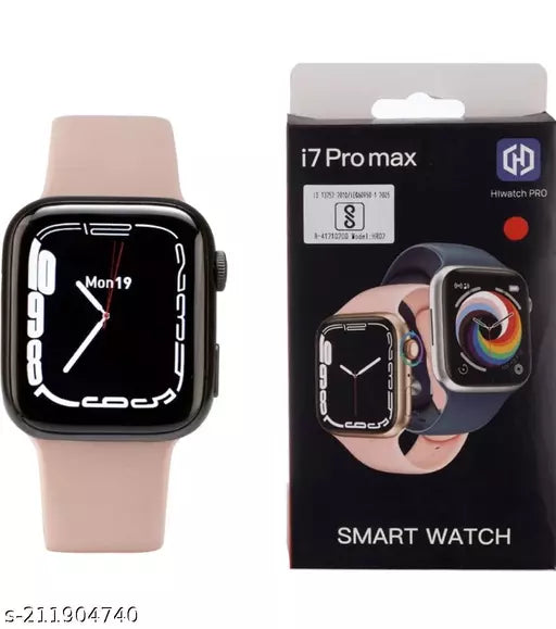 RESIGILAT - Ceas Smart I7 Promax, apeluri/sms/social media, monitorizare, somn, ritm cardiac, muzica, rezistent la apa,etc