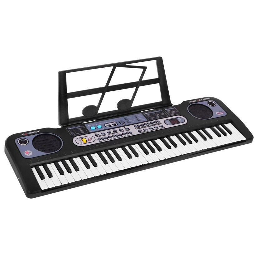 Orga electronica 80 cm, 61 clape, microfon inclus, 16 tonuri, 10 ritmuri si functie de inregistrare