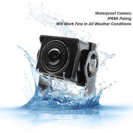 Kit marsarier cu camera AHD si display de 7 inch, camioane, autocare, bus-uri