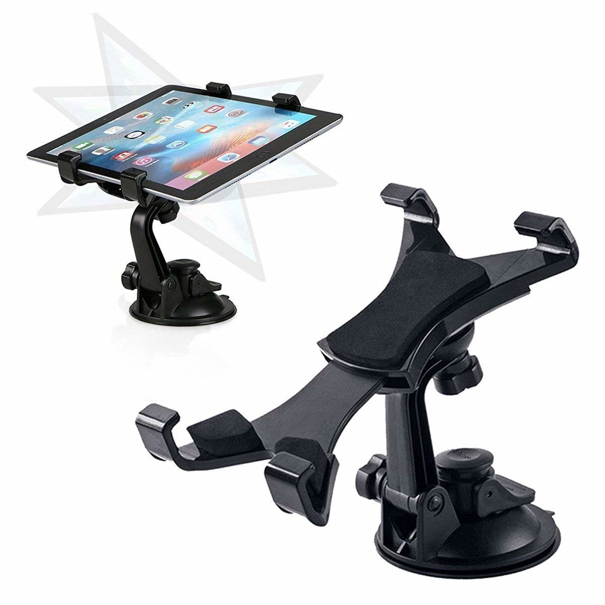 Suport Auto Pentru Tableta 7-10 inch, Ventuza, Reglabil, Premium Holder, Negru