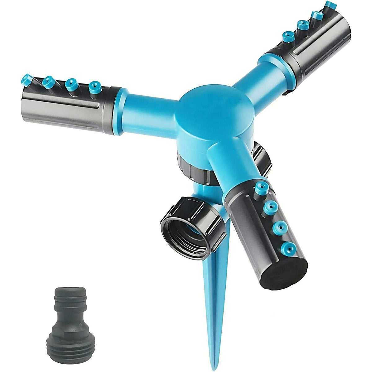 Set 2 Aspersoare pentru Gradina, Rotative 360 Grade, Unghi Reglabil