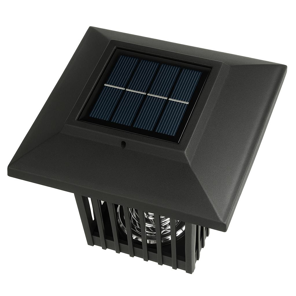Lampa Solara Anti-Insecte 2 in 1 cu LED UV si Lumina Decorativa, Exterior/Interior, 3 Tipuri de Montaj, IP44, Autonomie 12hh