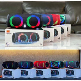 Boxa Charge 5 Bluetooth cu Leduri RGB, Usb, Slot de Card TF, Radio FM si Waterproof IPX6