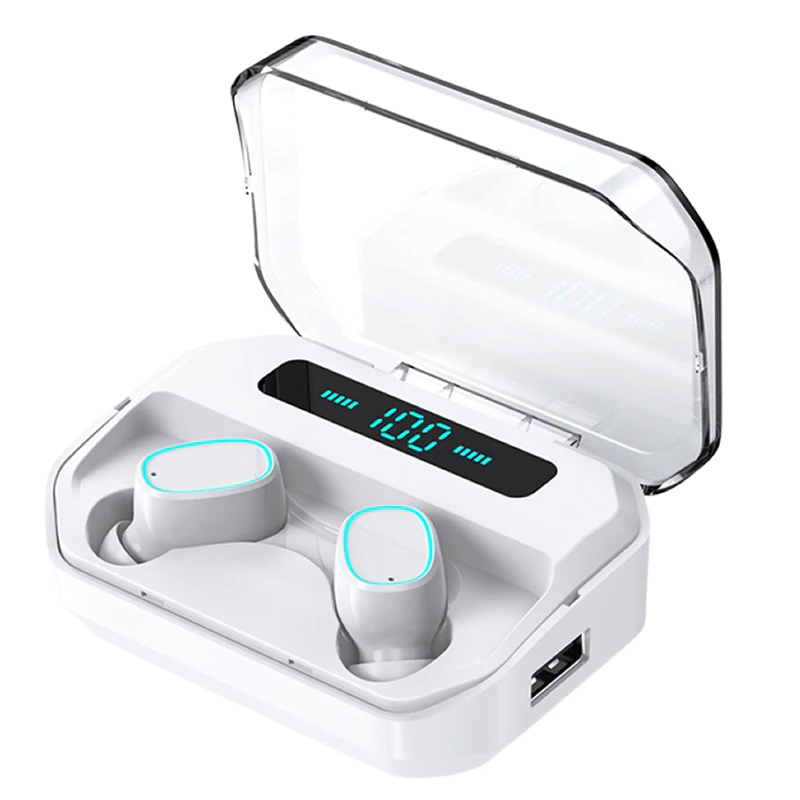Casti wireless Bluetooth 5.0, M8, TWS