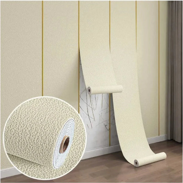 Rola Tapet 3D Autoadeziv model relief 280 x 50 cm, moale la atingere, rezistent la apa